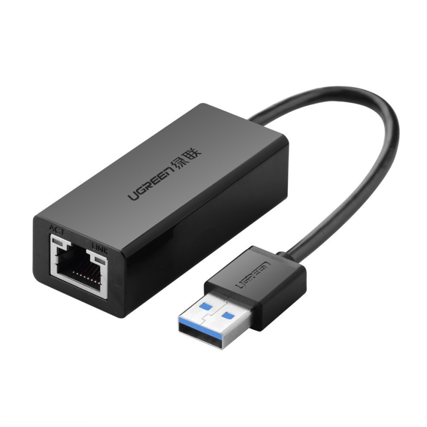 UGreen 20256 USB 3.0 Male RJ45 Ethernet Adapter - Price In Pakistan