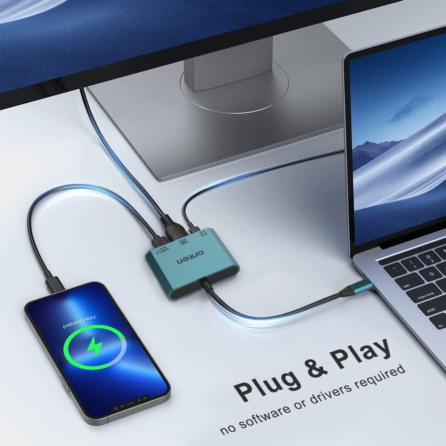3-In-1-USB-c-To-HDMI-4k-60hz-Adapter,-Onten-UC301-1