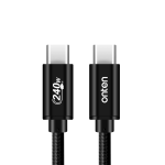 Onten-OTN-CC201-Type-C-to-Type-C-Cable-(braid),-240W,-5A-48V---1