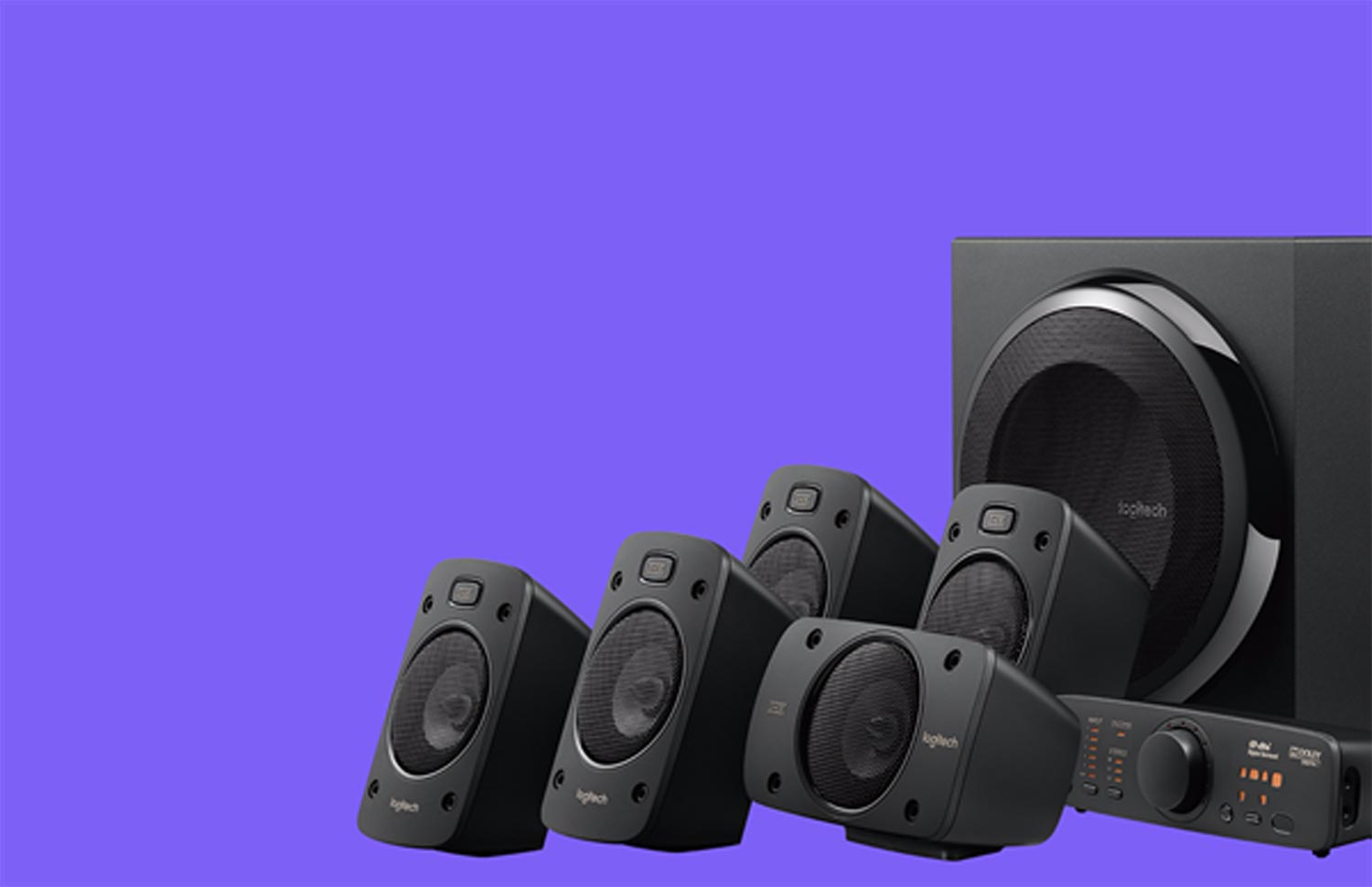 Logitech Z906 Surround Sound Speaker 5.1 981-000774