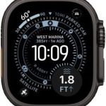 Apple Watch Ultra 3 49mm – Black & Natural Ocean Band