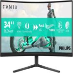 Philips EVNIA 34M2C3500L 34-Inch Curved Gaming Monitor
